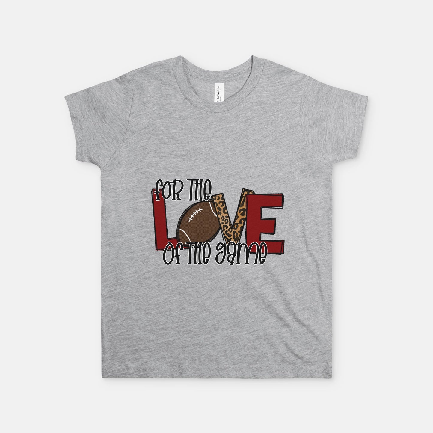 Football Love Short Sleeve Tee