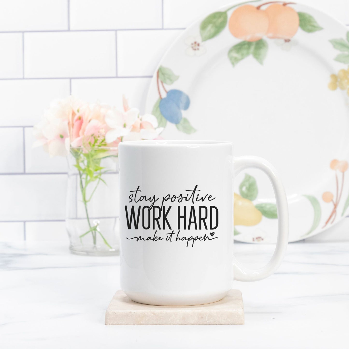 Work Hard Mug Deluxe 15oz.