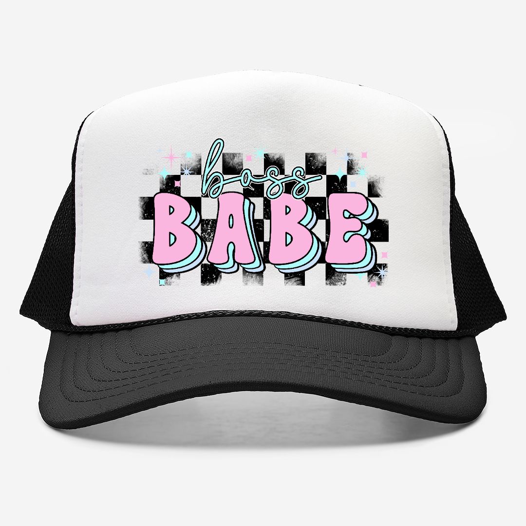 Boss Babe Foam Trucker Hat