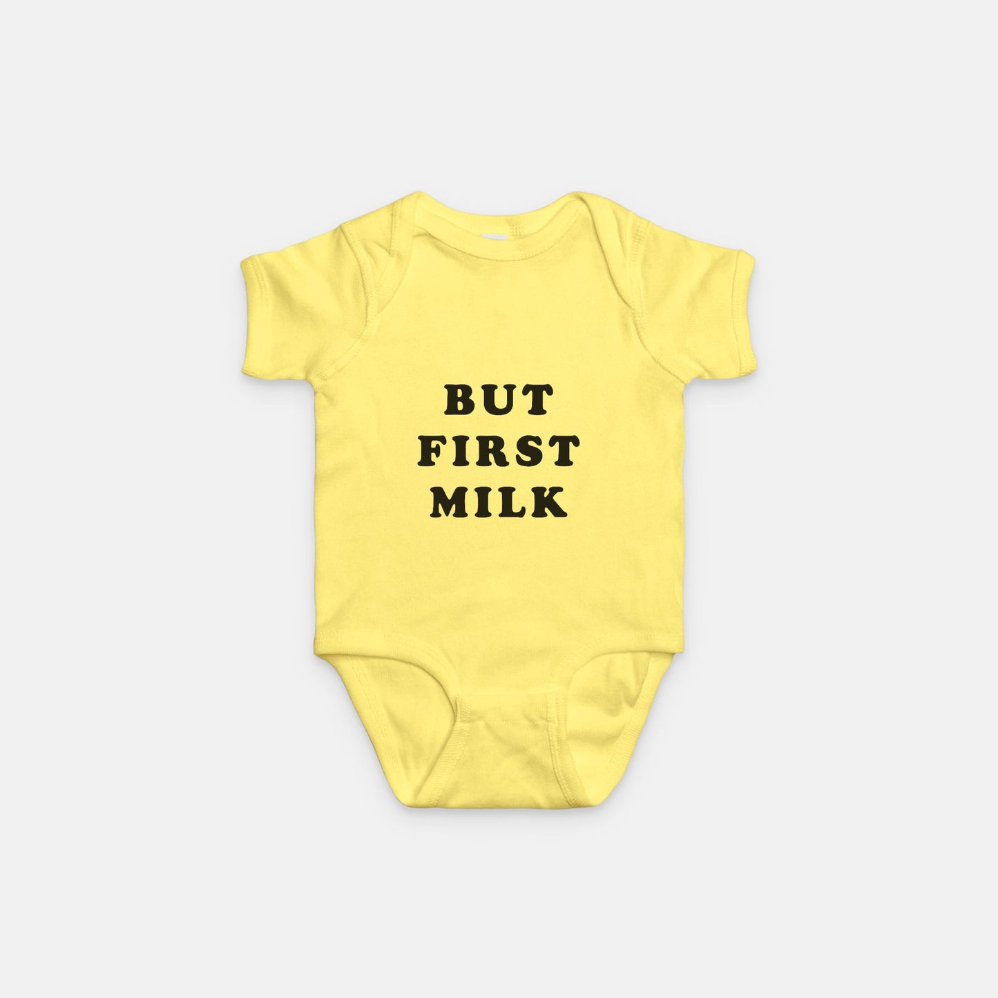 But First Milk Baby One Piece