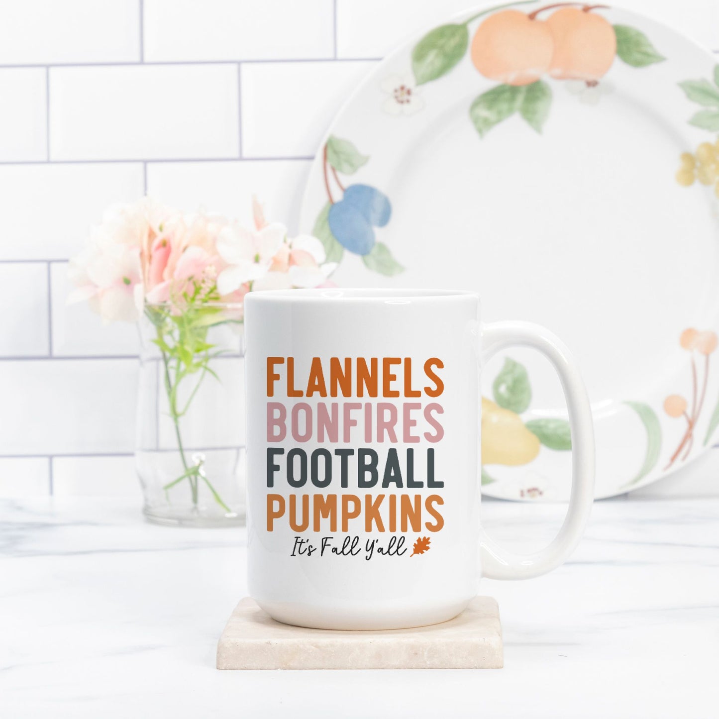 Fall Y'all Mug Deluxe 15oz.