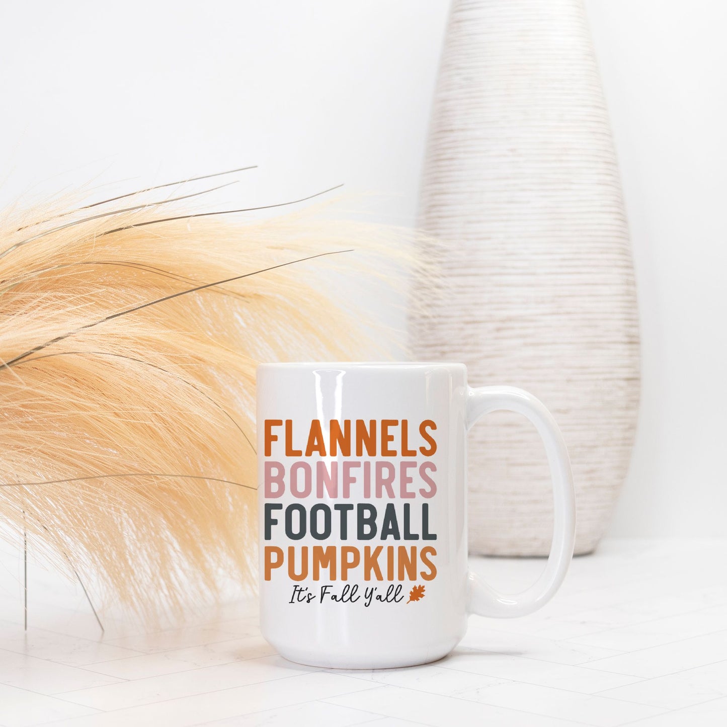 Fall Y'all Mug Deluxe 15oz.