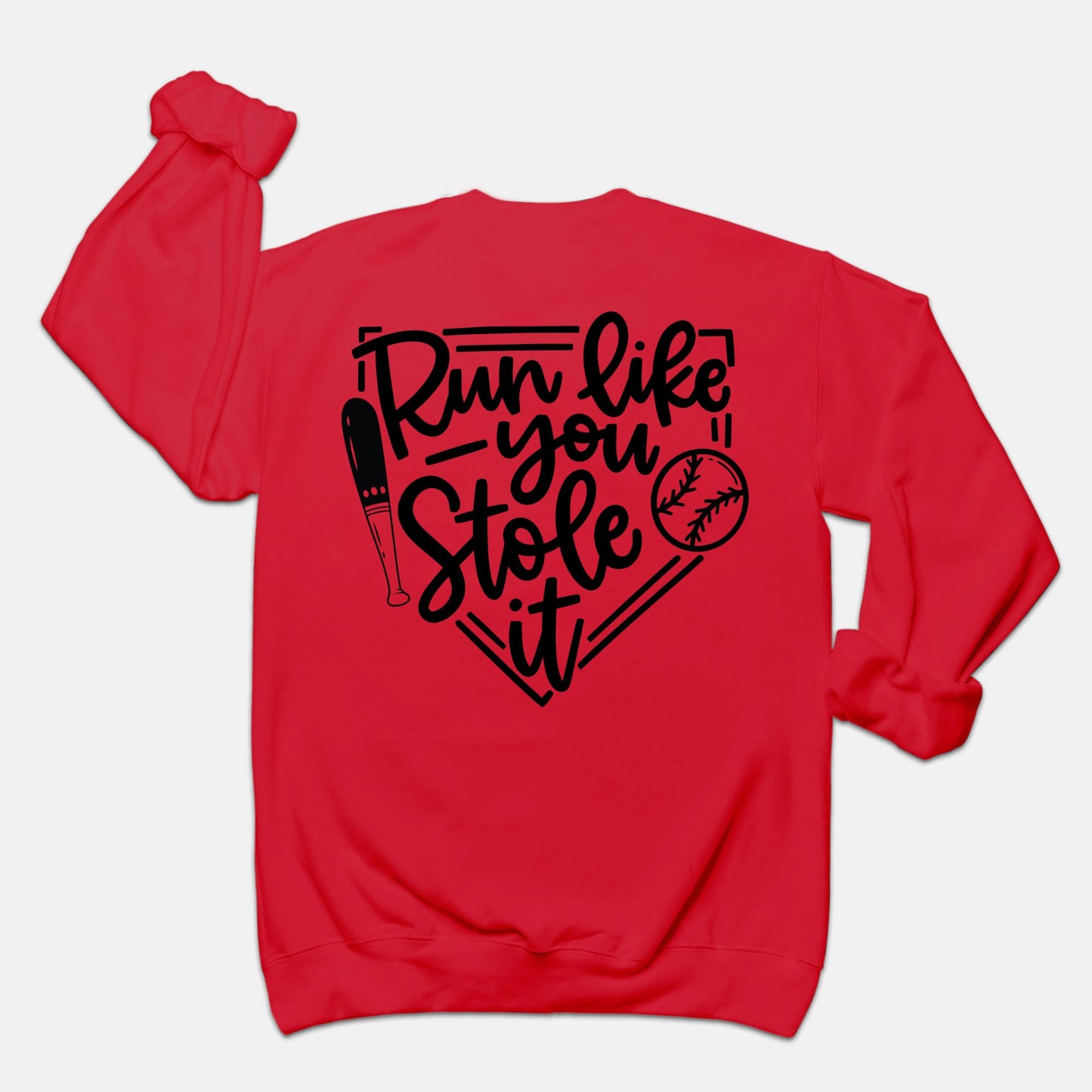 Baseball Unisex Crew Neck Sweatshirt