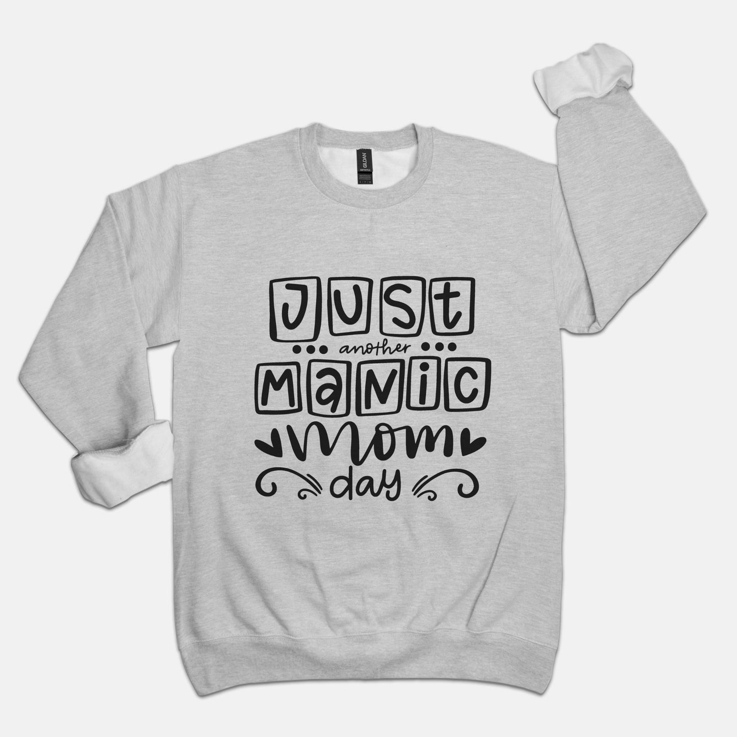 Manic MomDay Unisex Crew Neck Sweatshirt