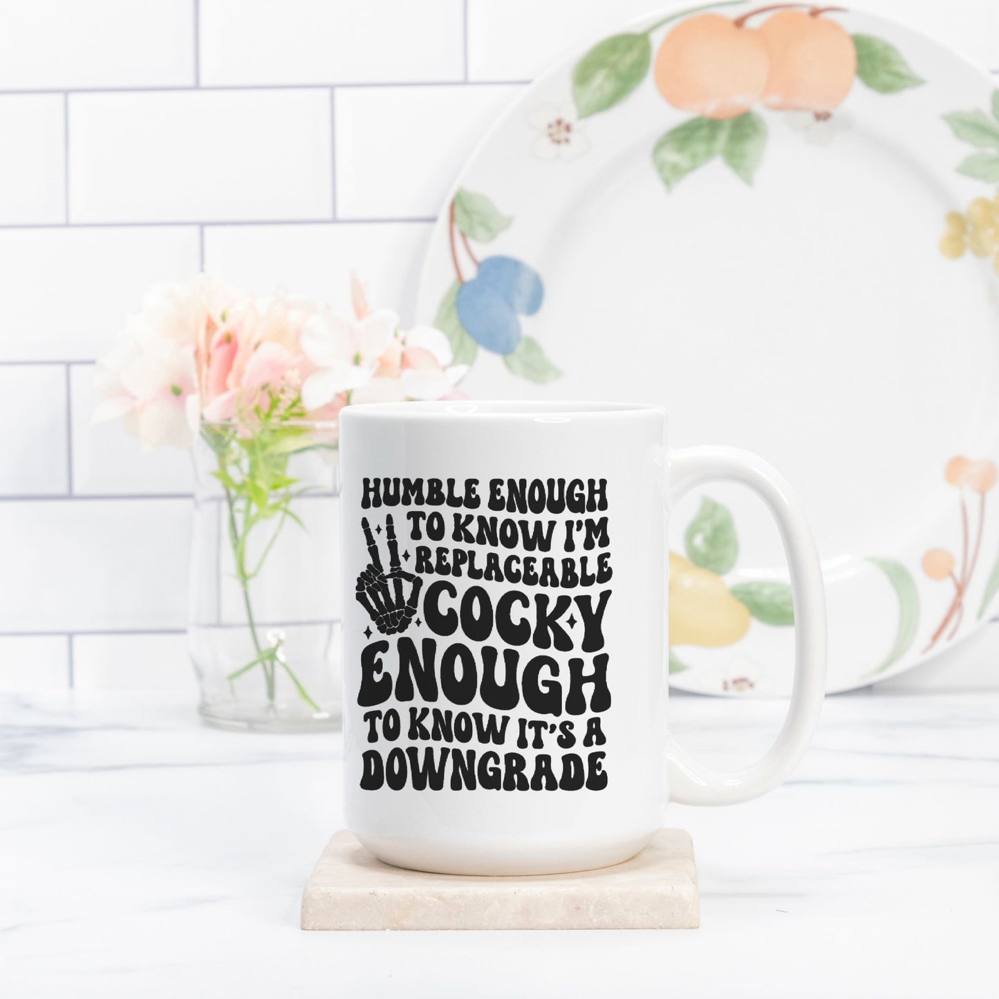 Humble But Cocky Mug Deluxe 15oz.
