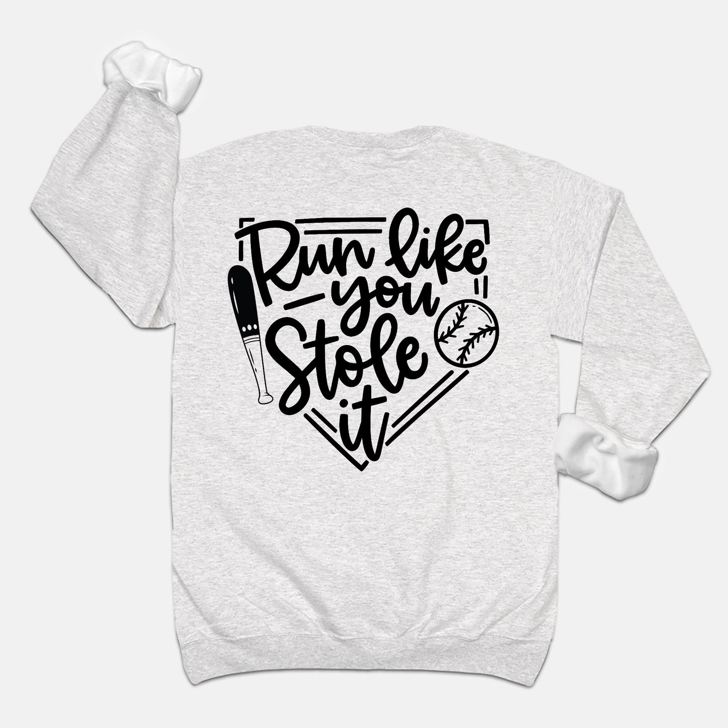 Baseball Unisex Crew Neck Sweatshirt