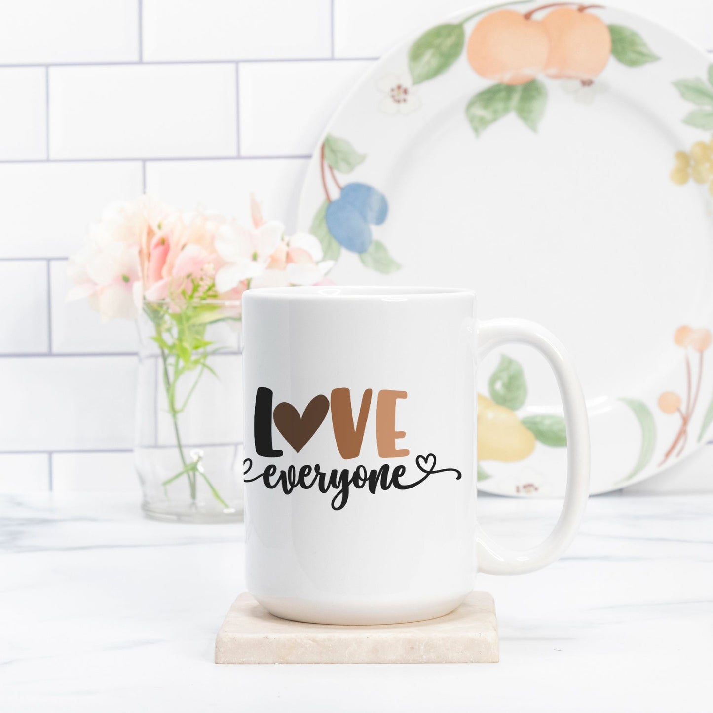Love Everyone Mug Deluxe 15oz.