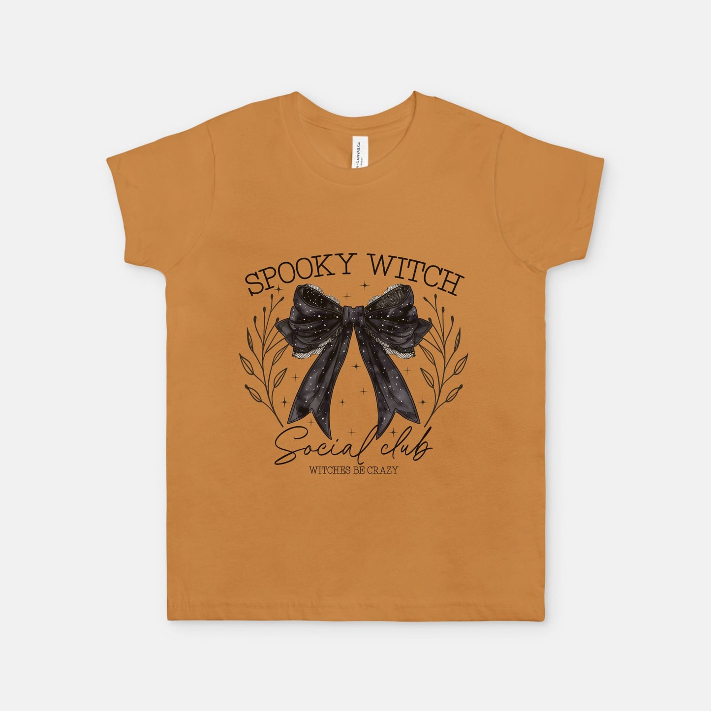 Spooky Witch Kid Short Sleeve Tee