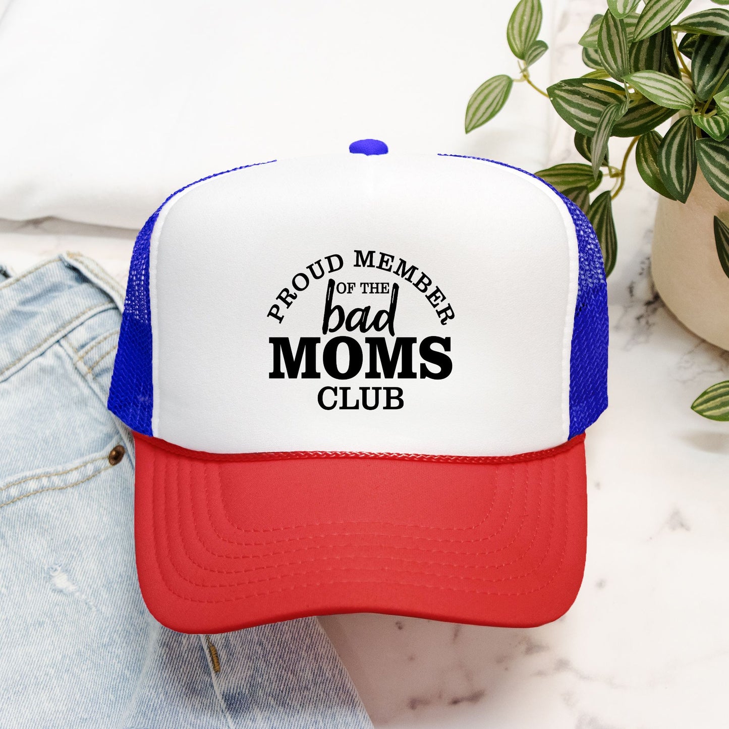 Bad Moms Club Foam Trucker Hat