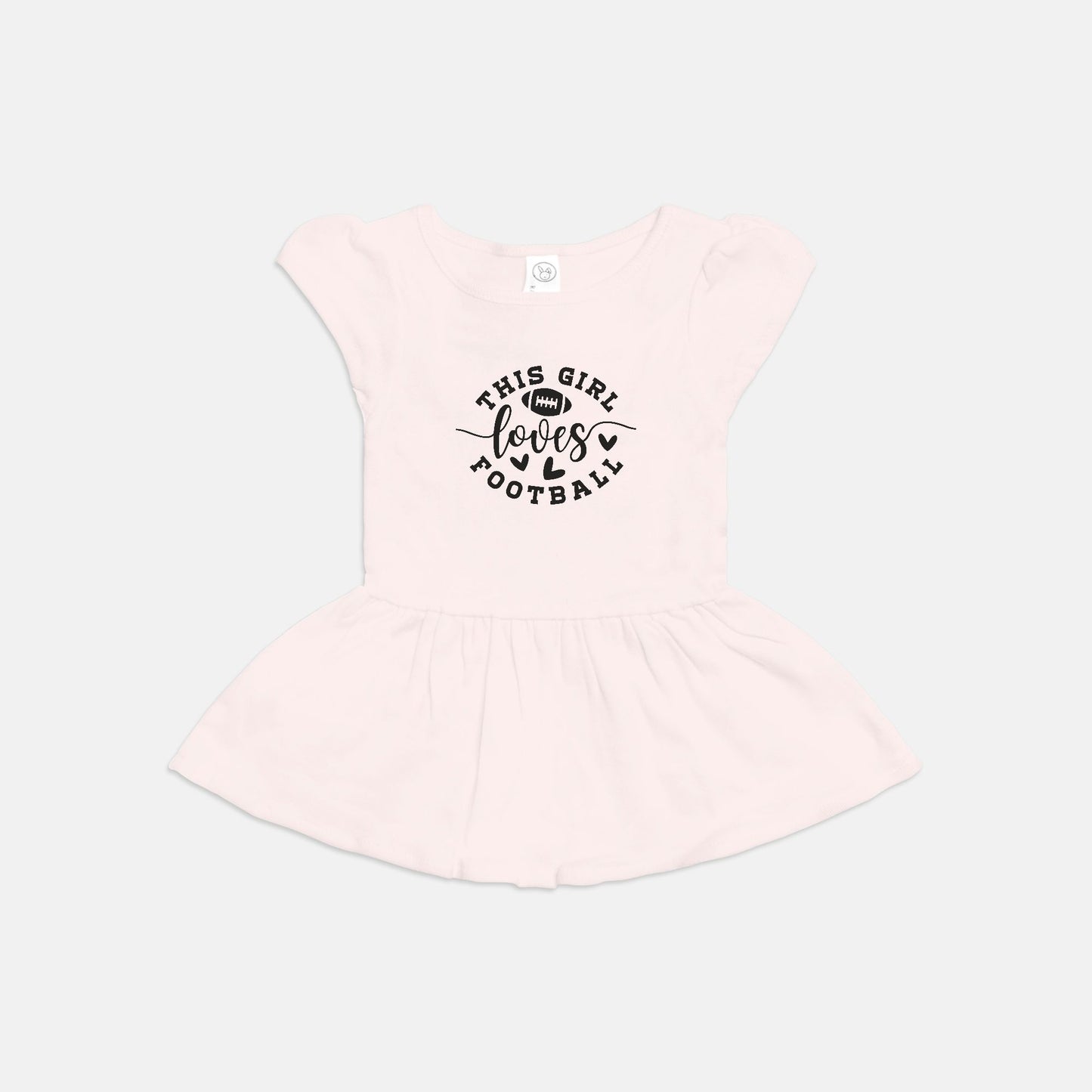 Football Girl Baby Dress
