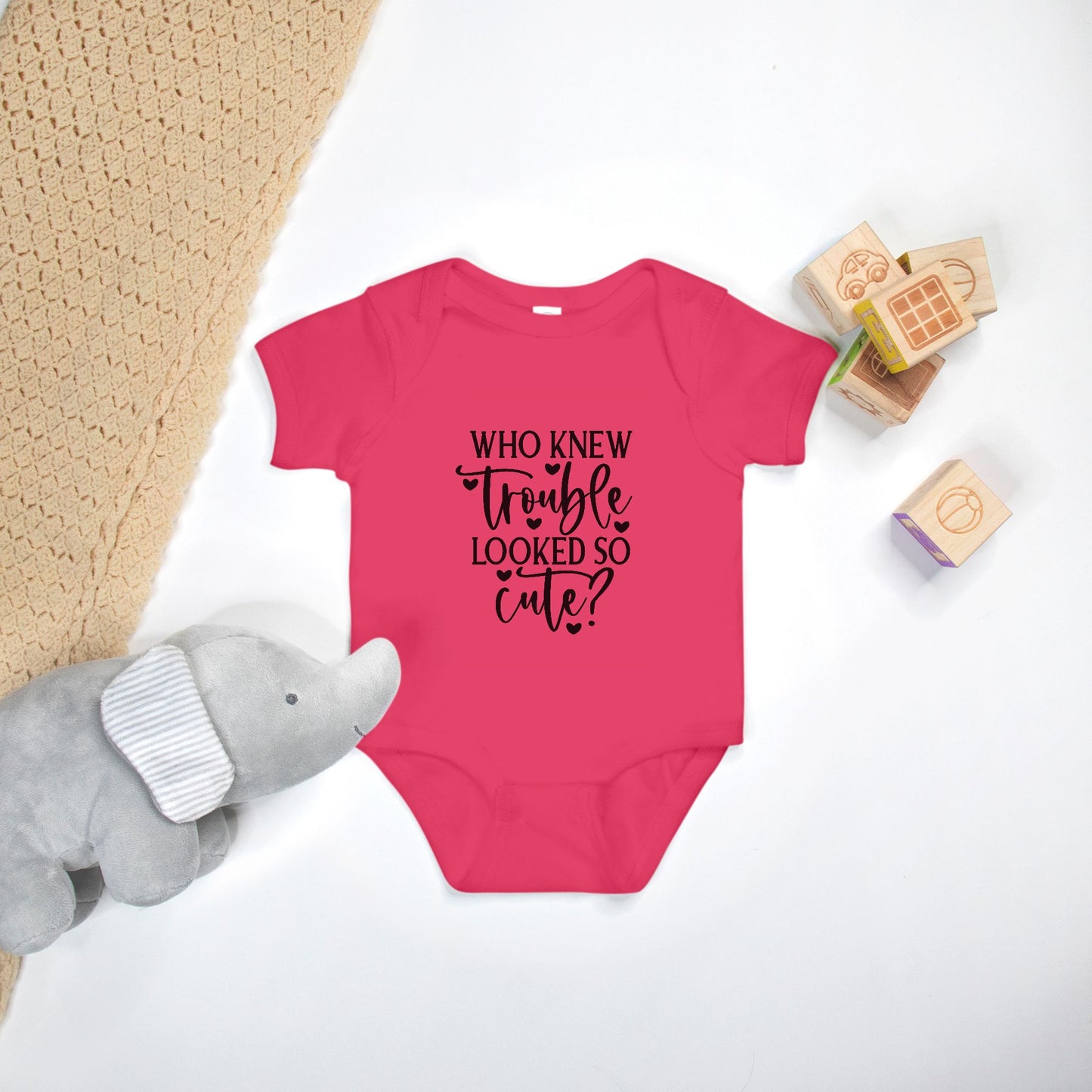 Cute Trouble Baby One Piece