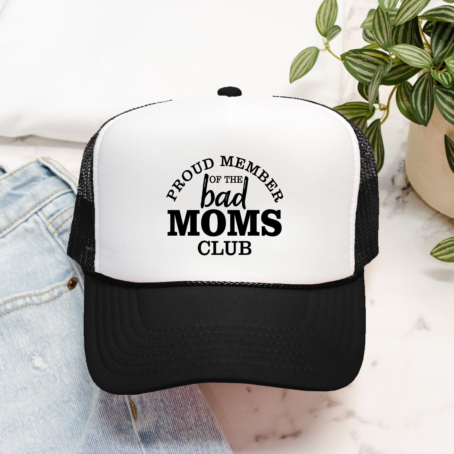Bad Moms Club Foam Trucker Hat