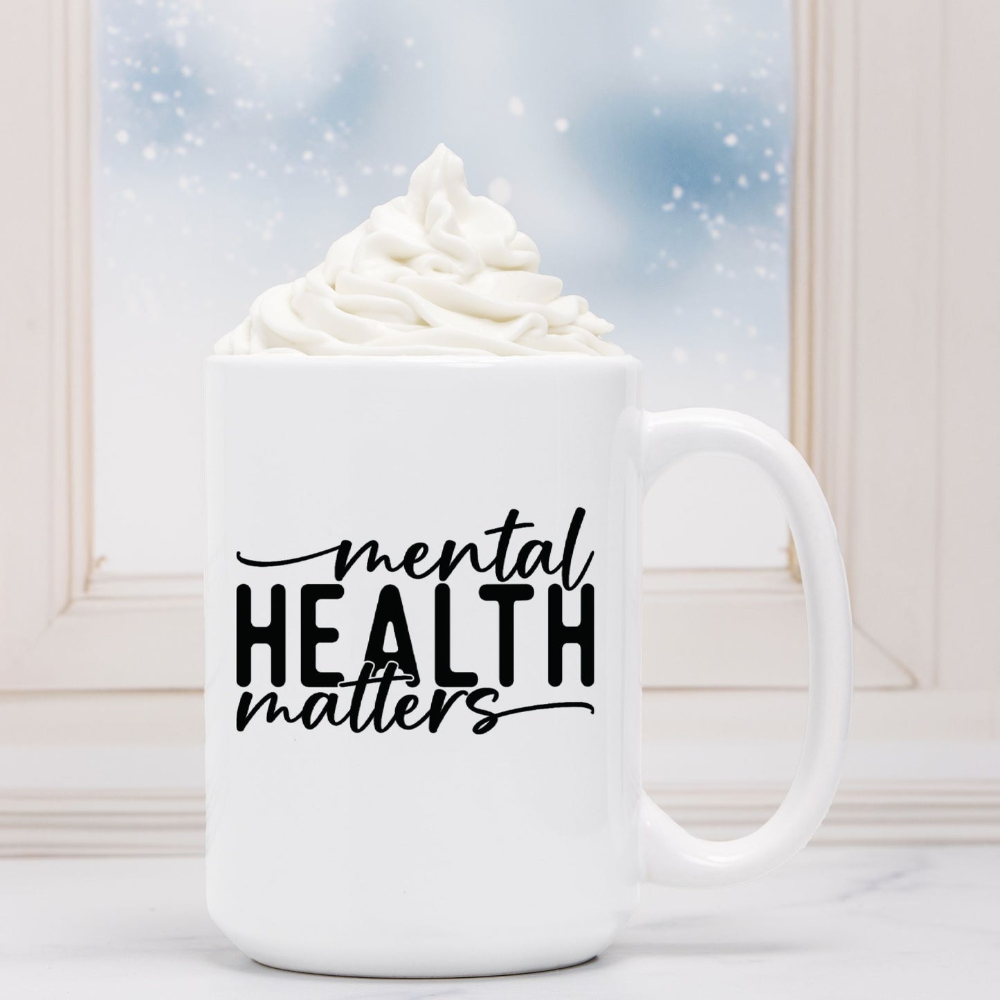 Mental Health Matters Mug Deluxe 15oz.