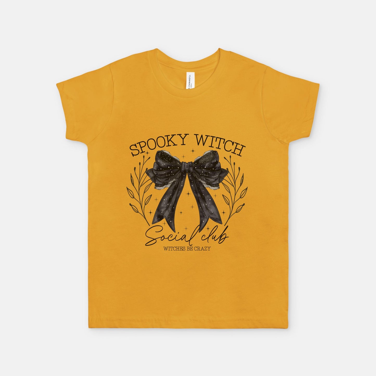 Spooky Witch Kid Short Sleeve Tee