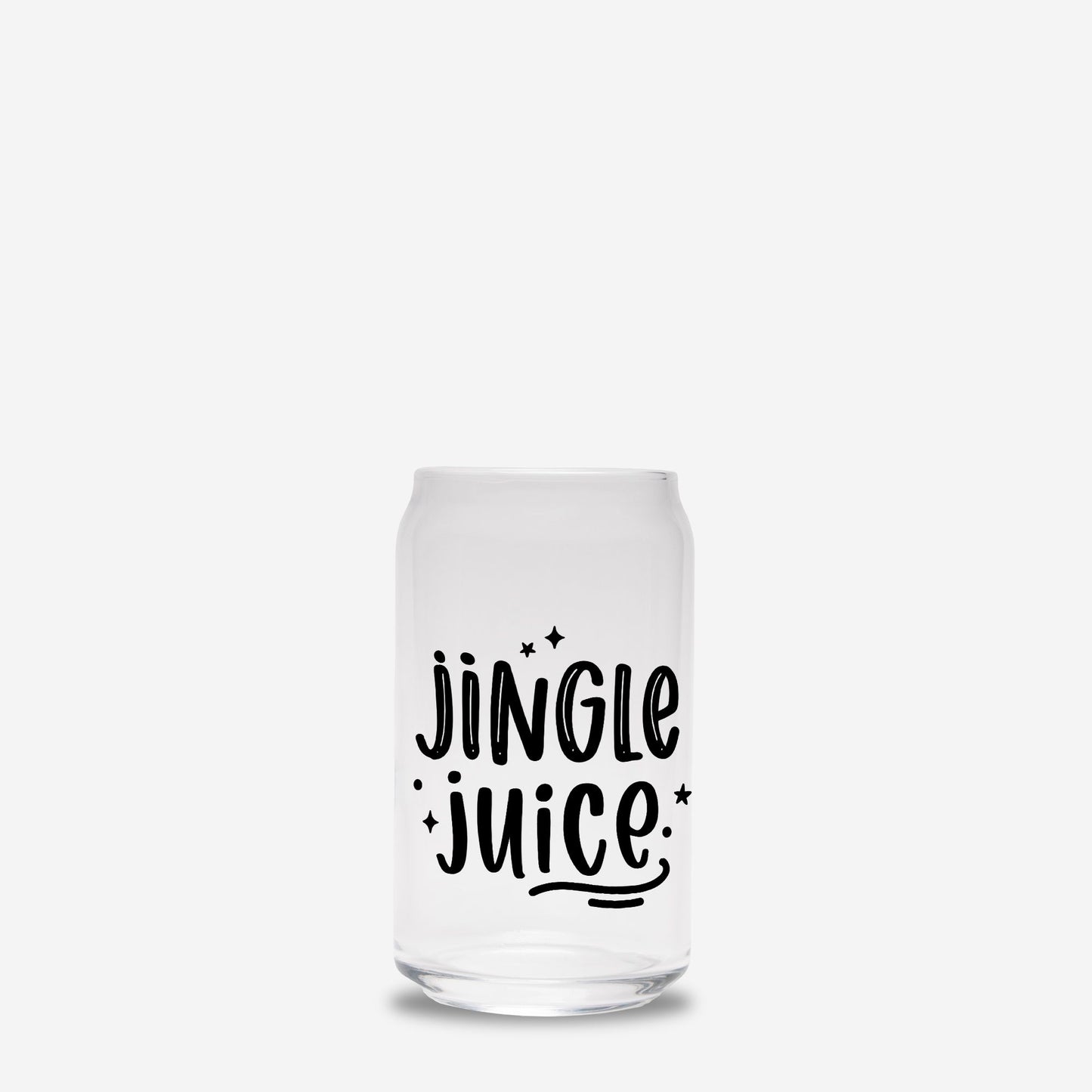Jingle Juice Glass Can