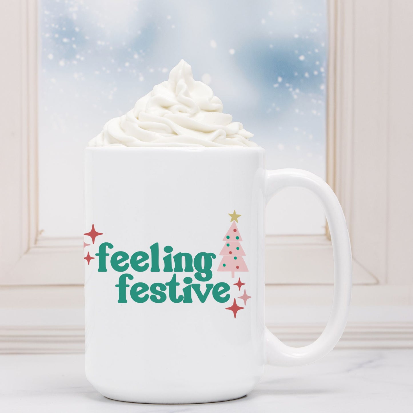 Feeling Festive Mug Deluxe 15oz.