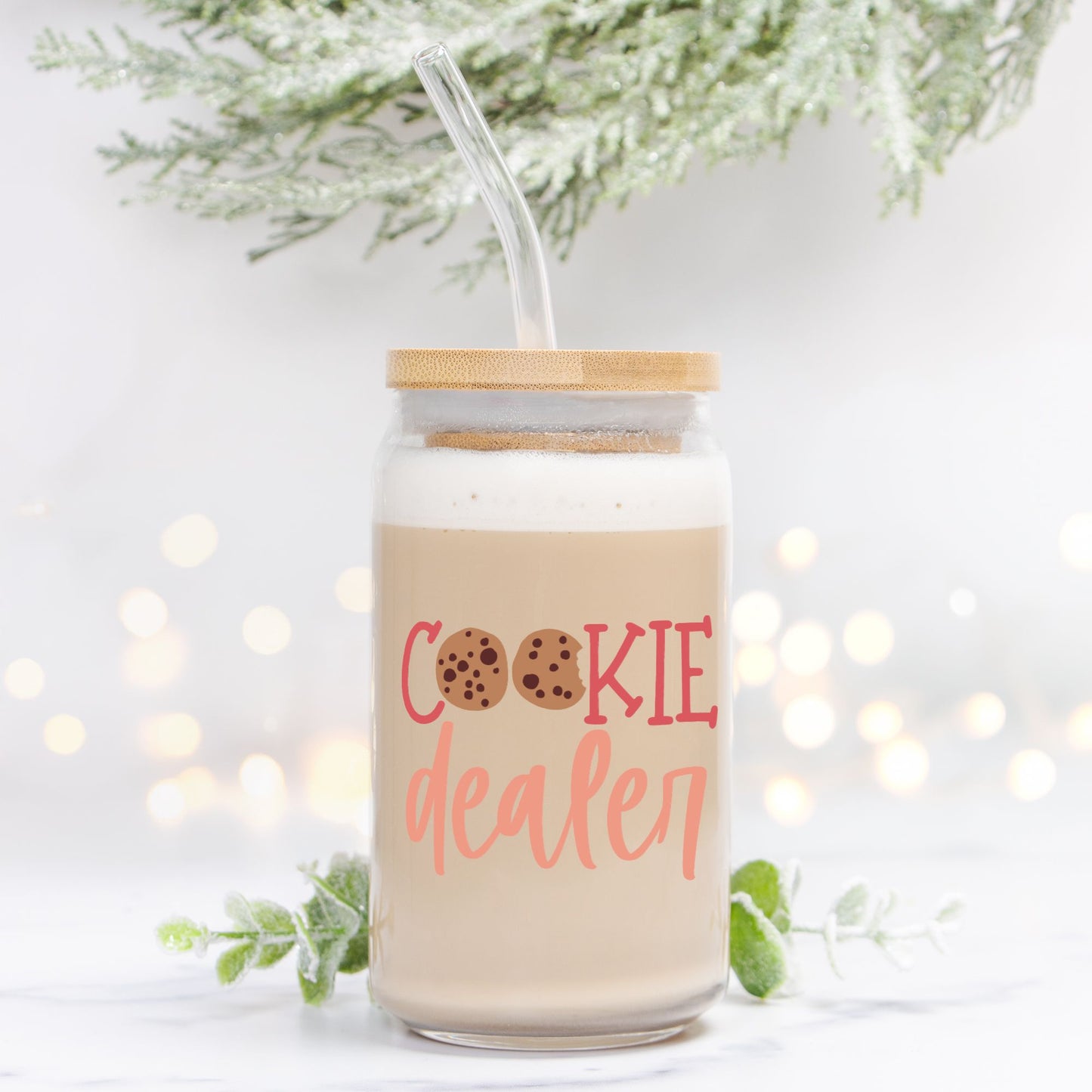 Cookie Dealer Glass Can 16oz