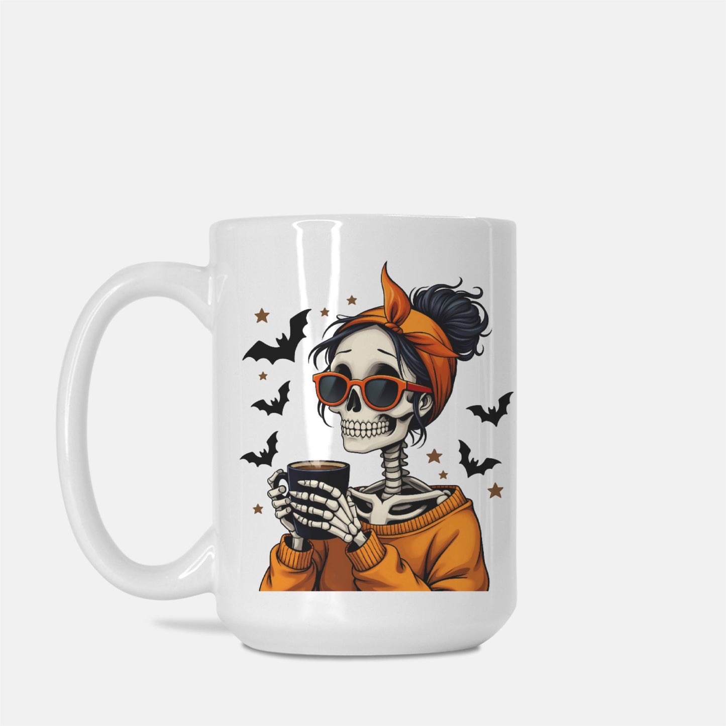 Halloween Skeleton Mug