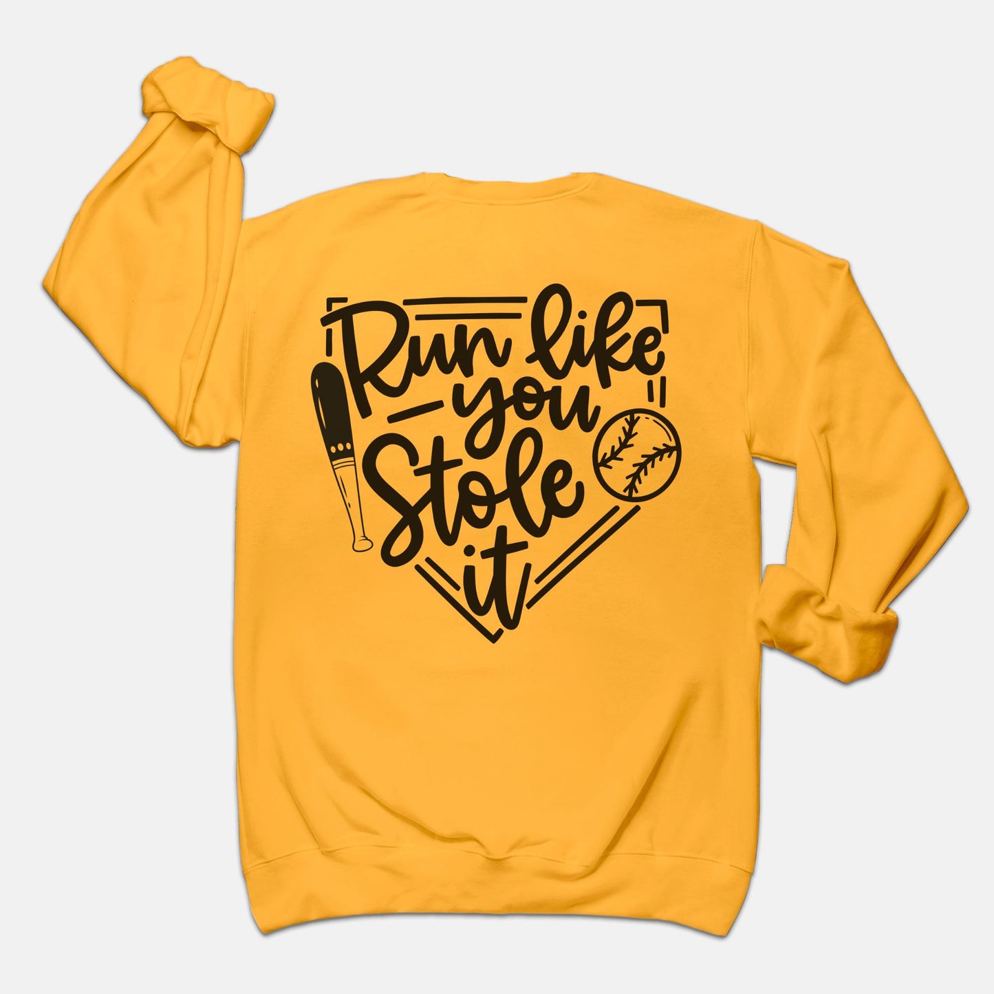Baseball Unisex Crew Neck Sweatshirt