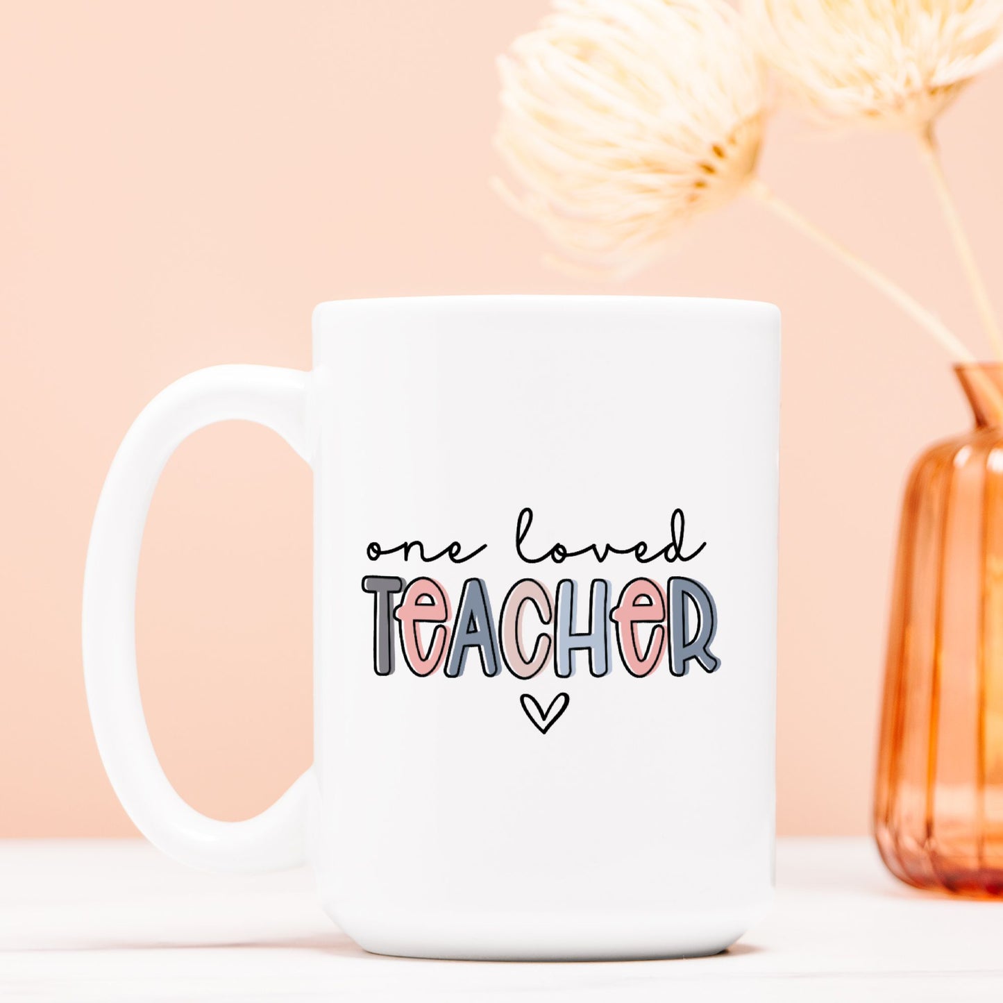 One Loved Teacher Mug Deluxe