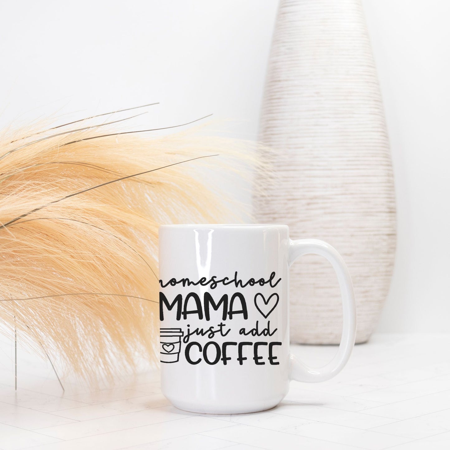 Homeschool Mama Mug Deluxe 15oz.
