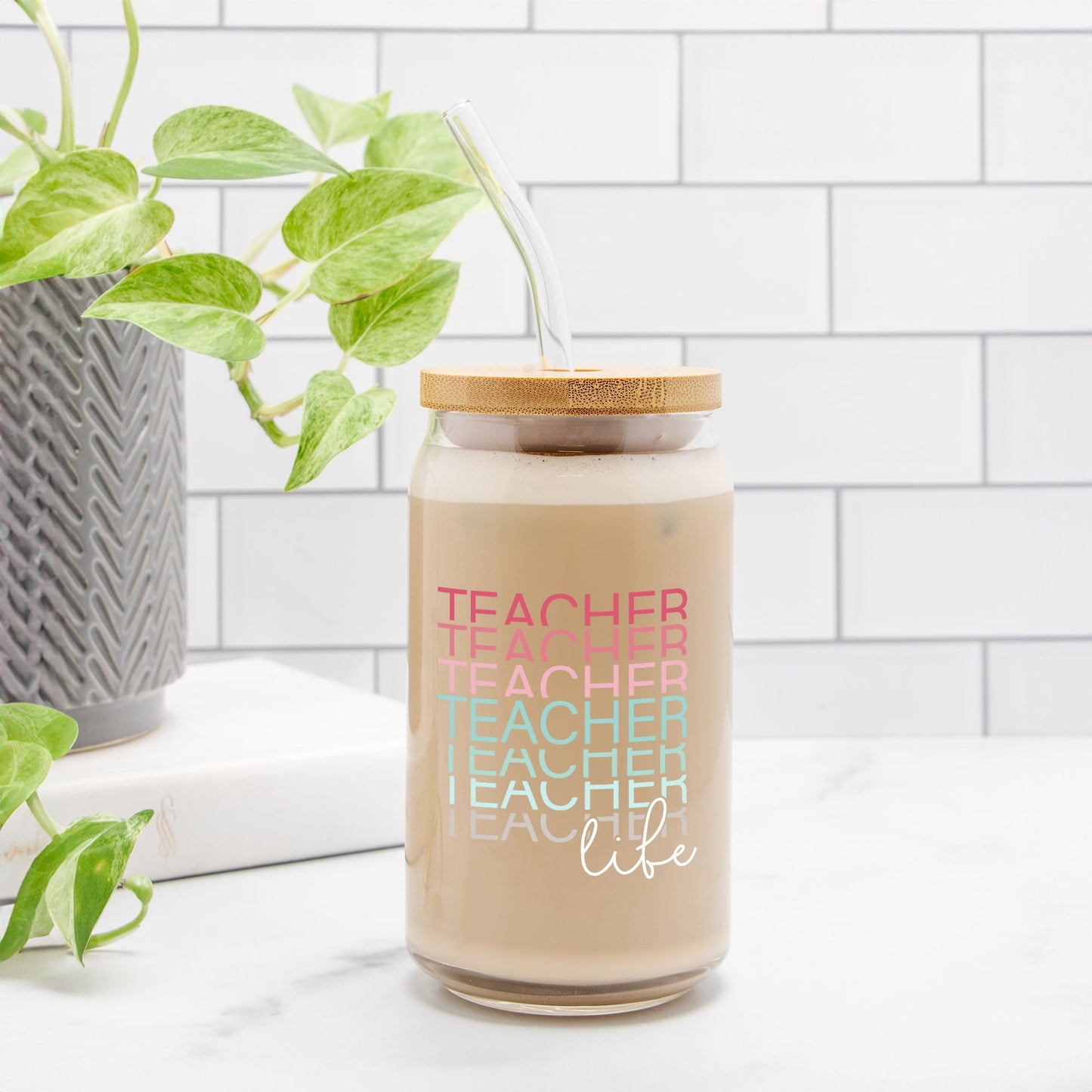 Teacher Glass Can