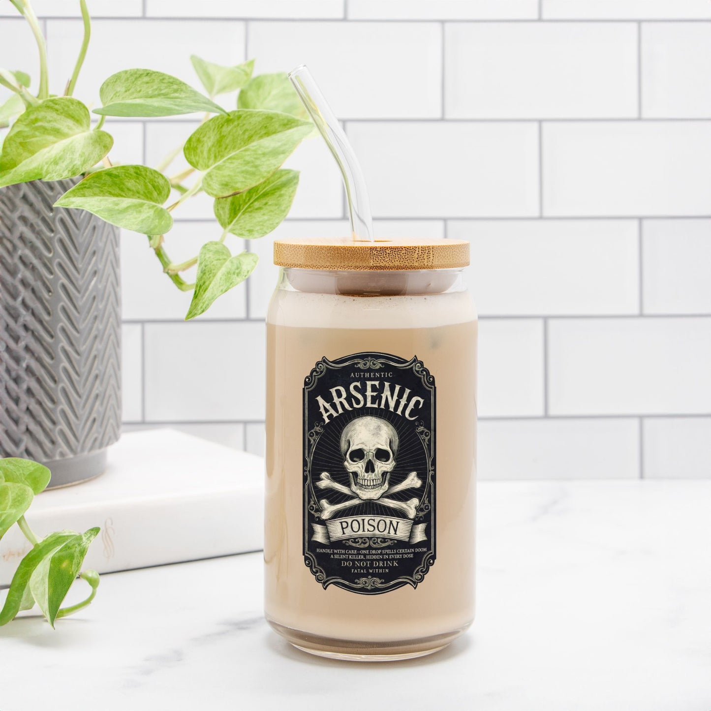Arsenic Glass Can