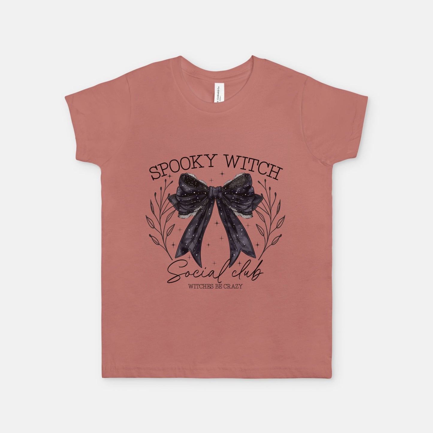 Spooky Witch Kid Short Sleeve Tee