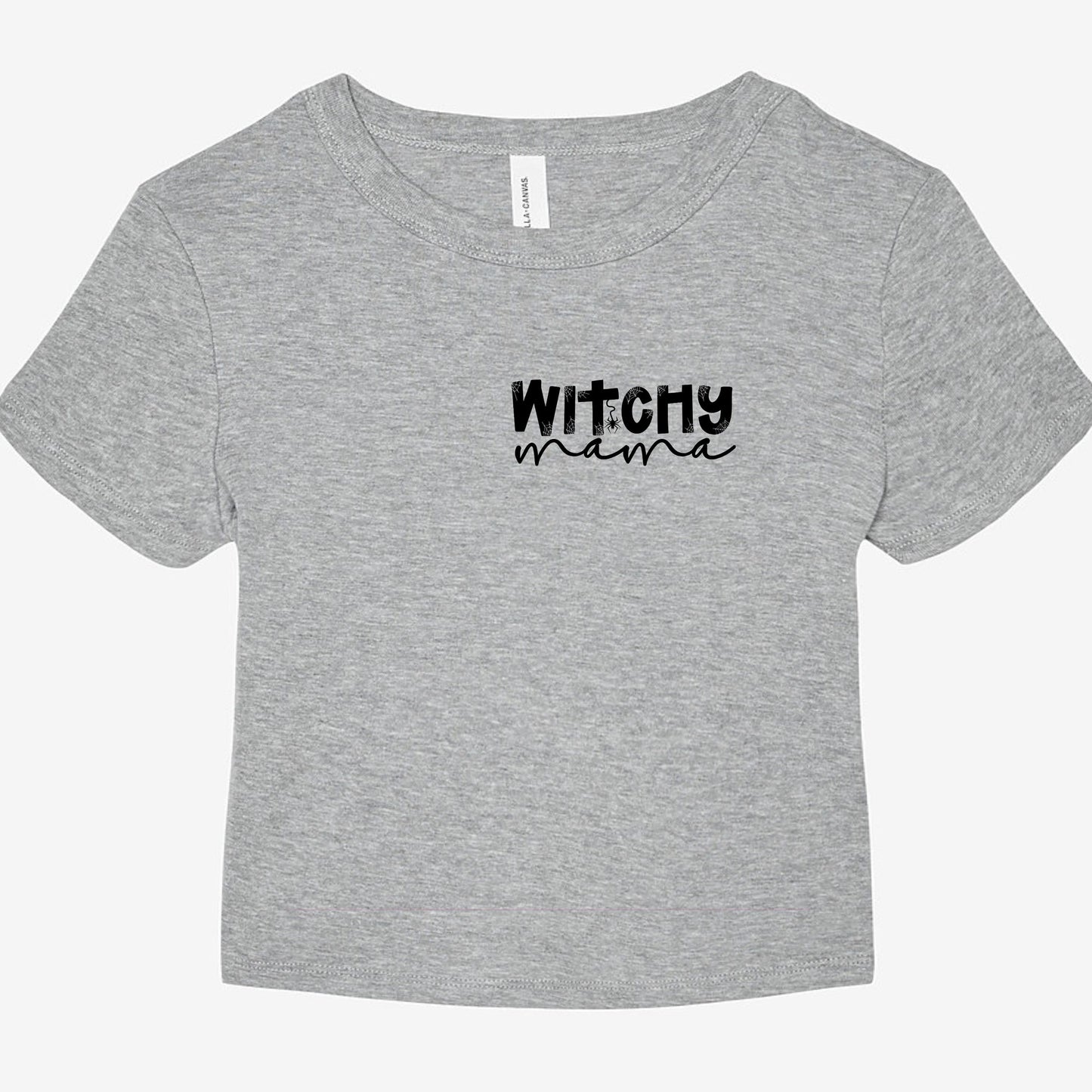 Witchy Mama Women's Micro Rib Baby Tee 1010