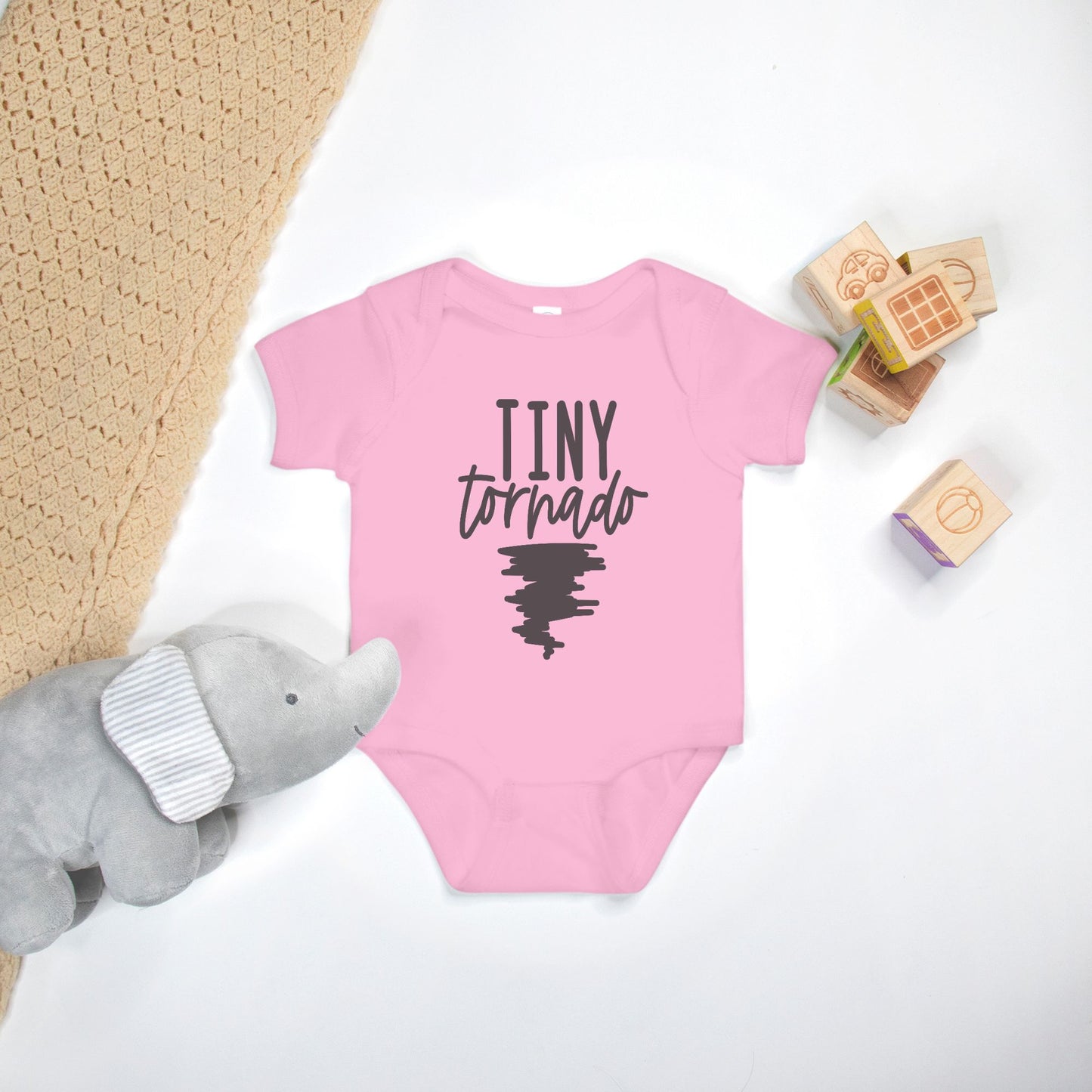 Tiny Tornado Baby One Piece