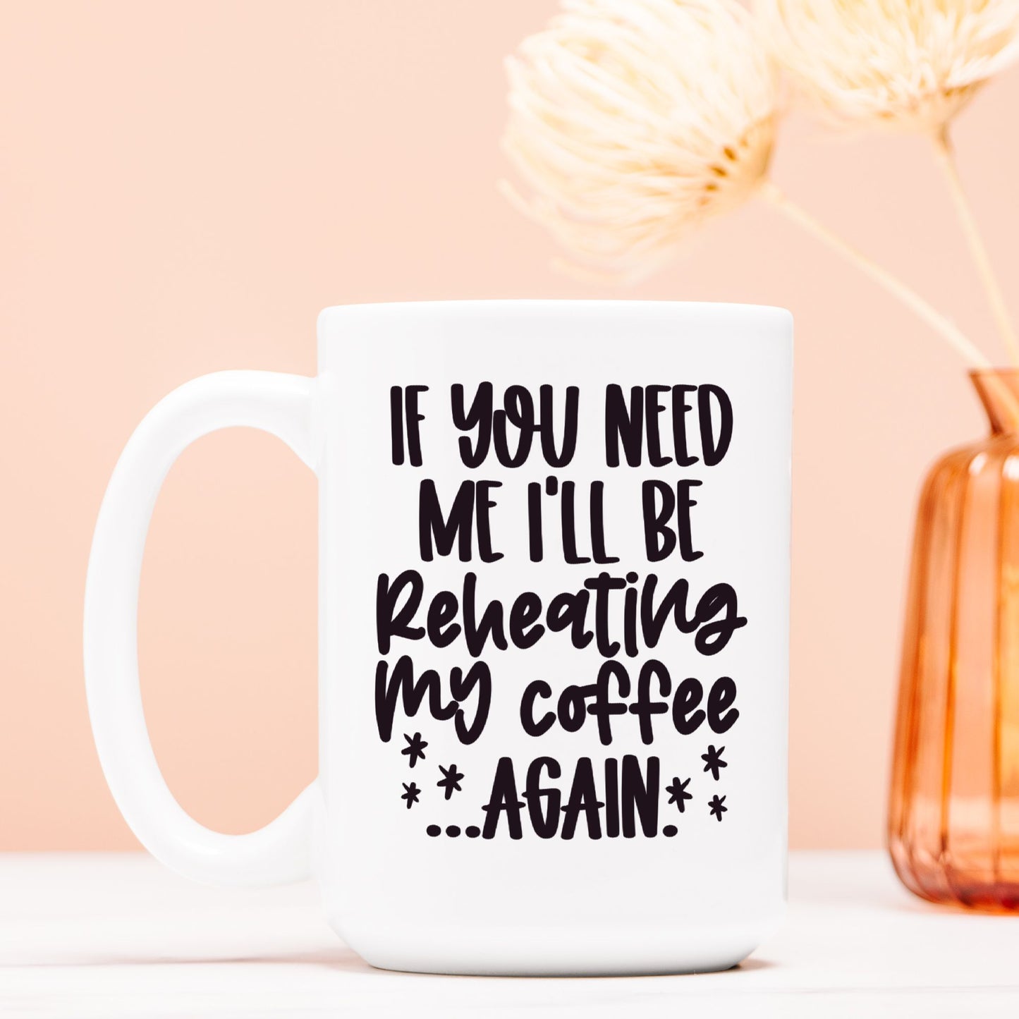 Reheating Coffee Mug Deluxe 15oz.