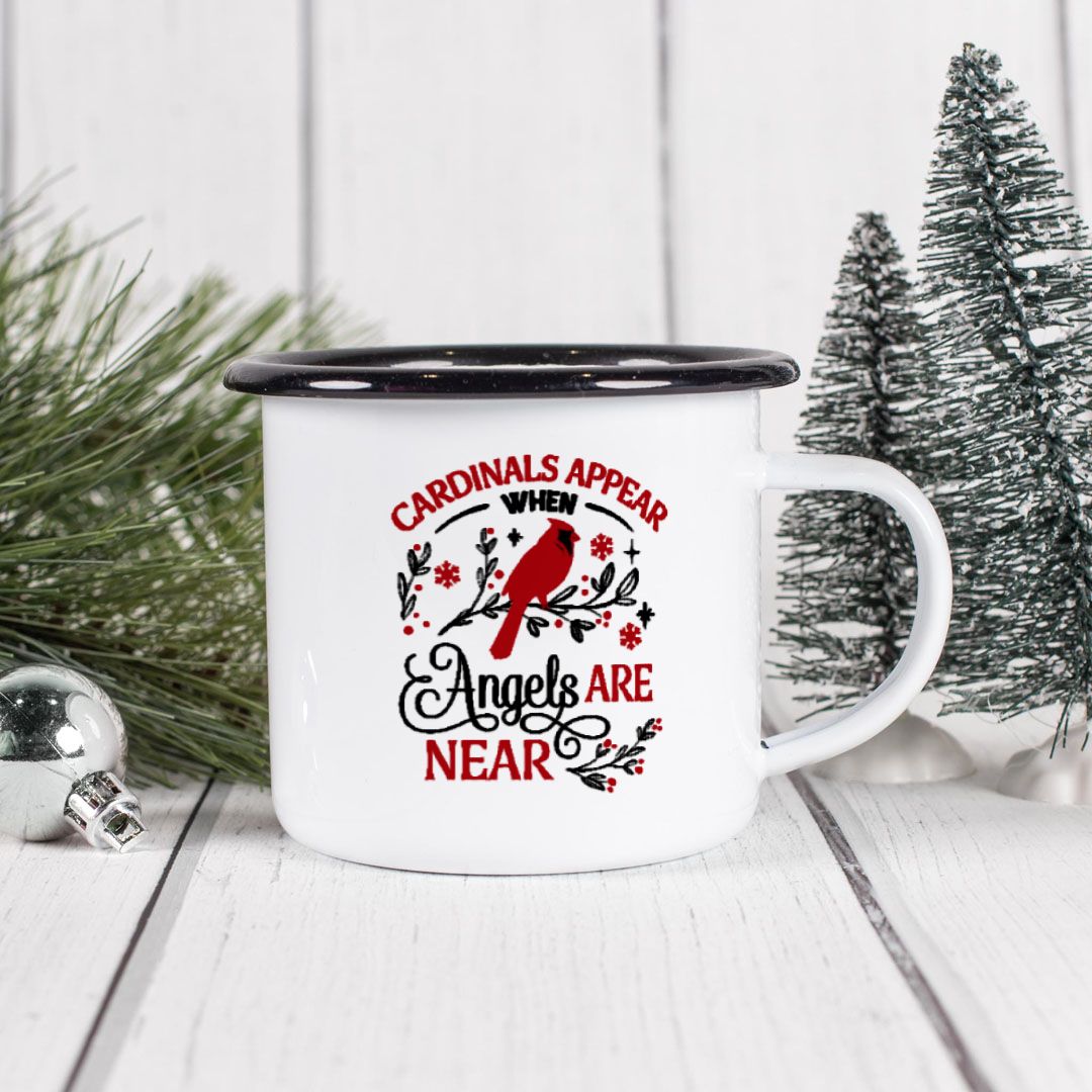 Cardinals Are Near 10 oz Mug
