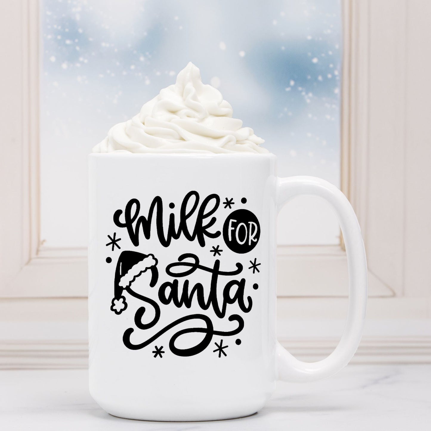 Milk for Santa Mug Deluxe 15oz.