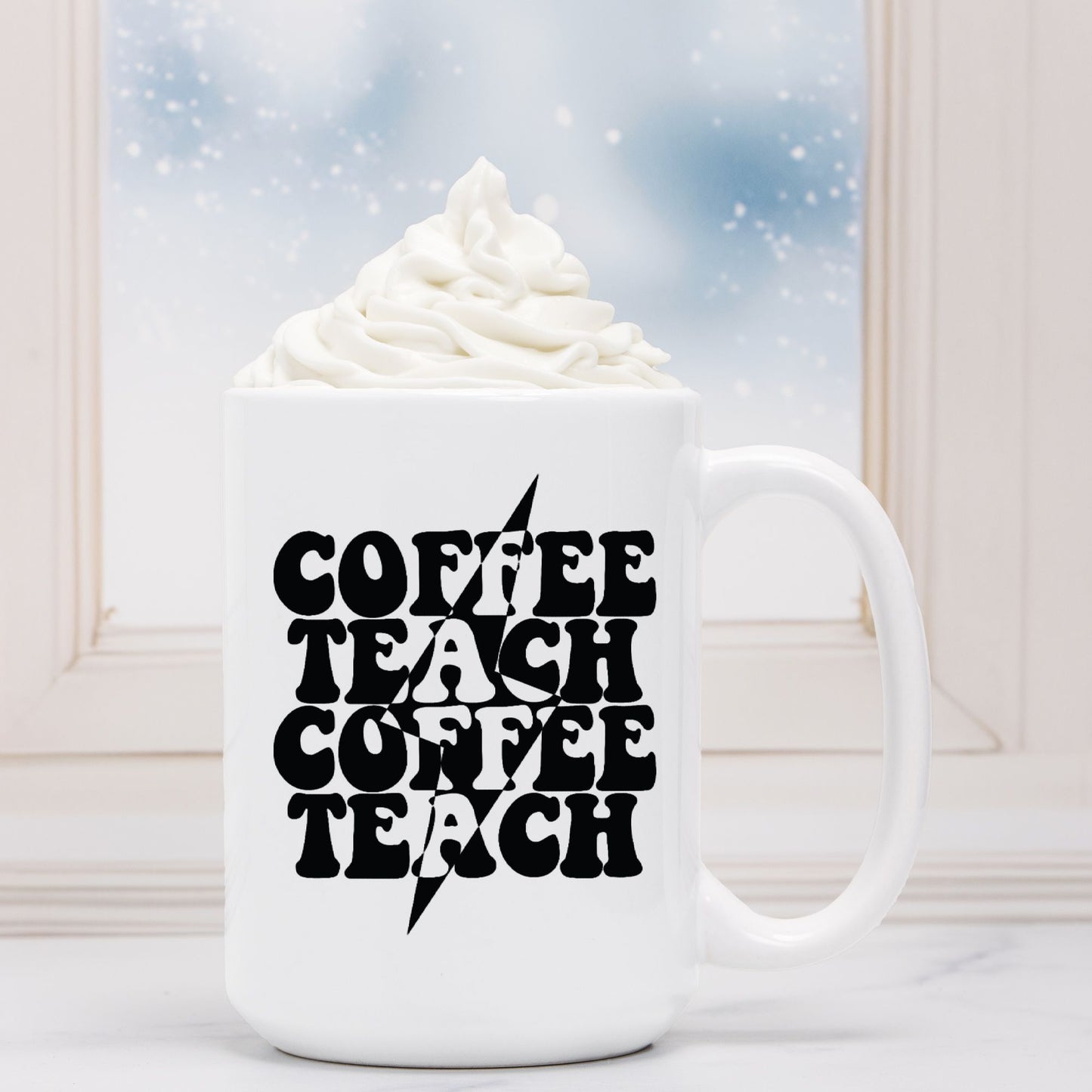 Coffee Teach Mug Deluxe 15oz.