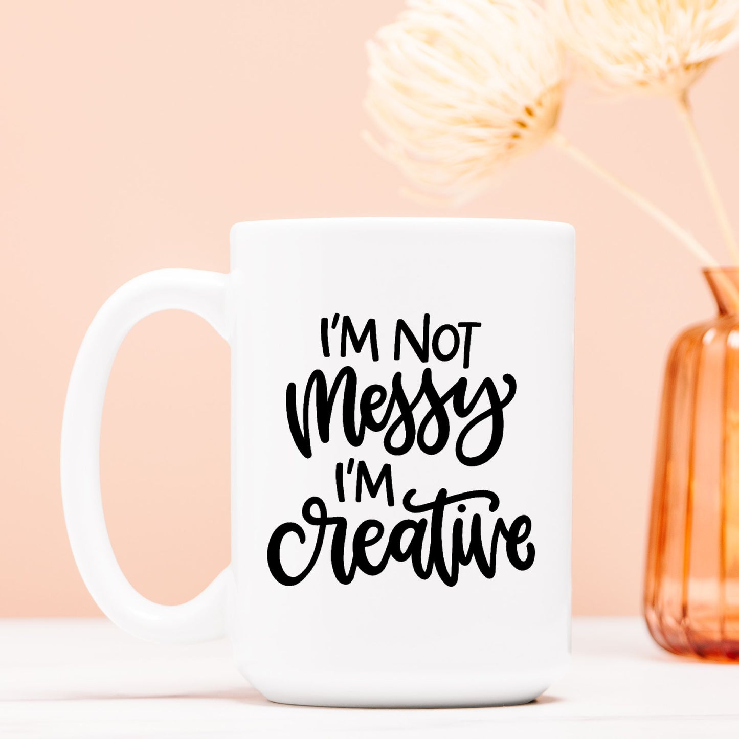 Creative, Not Messy Mug Deluxe 15oz.
