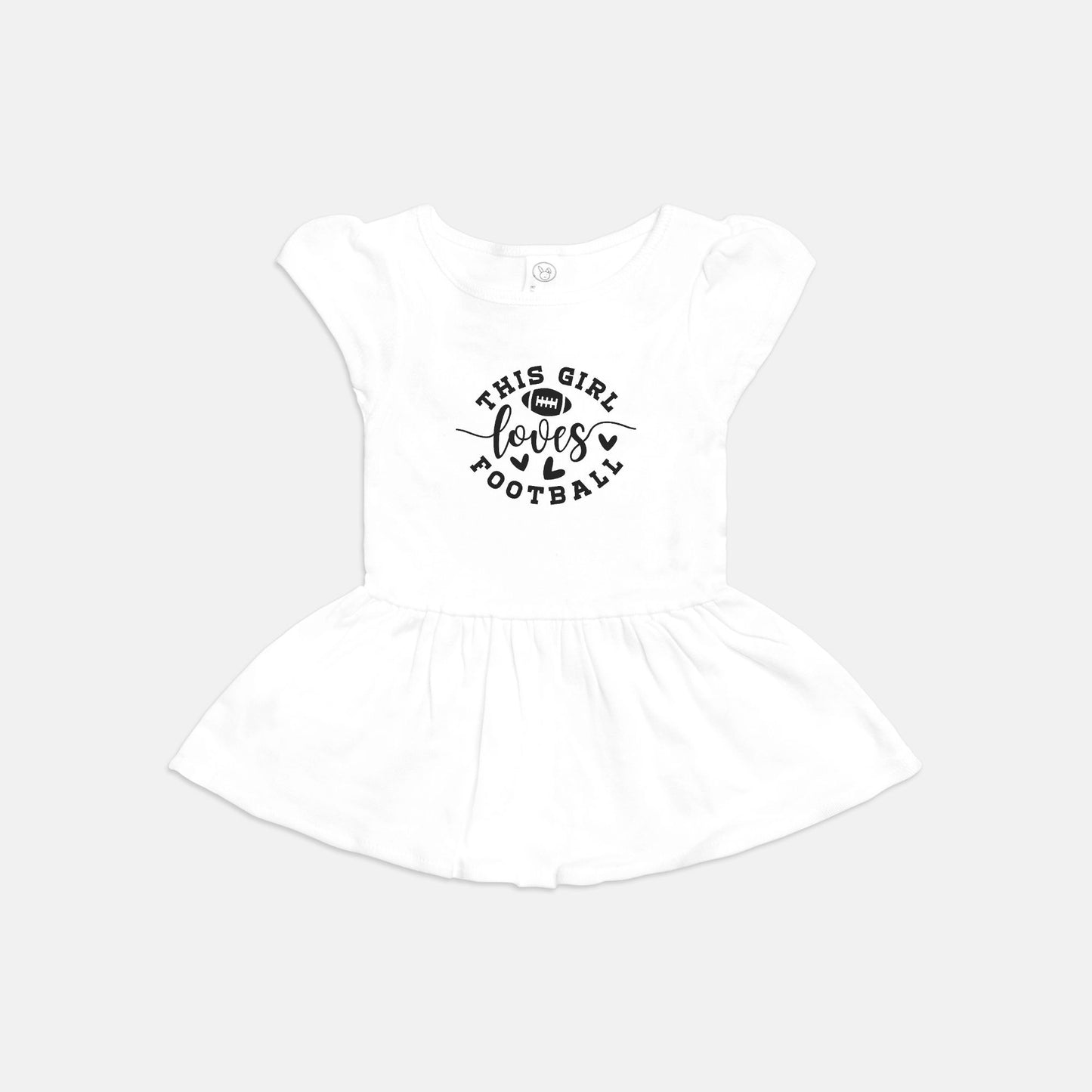 Football Girl Baby Dress