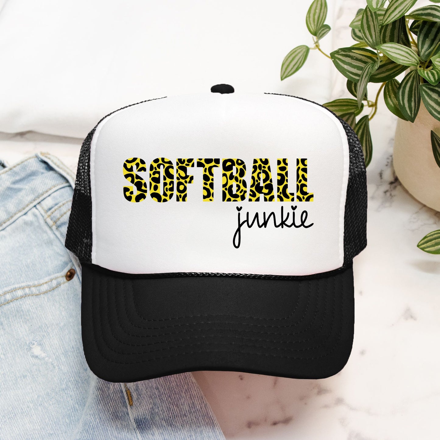 Softball Junkie Foam Trucker Hat