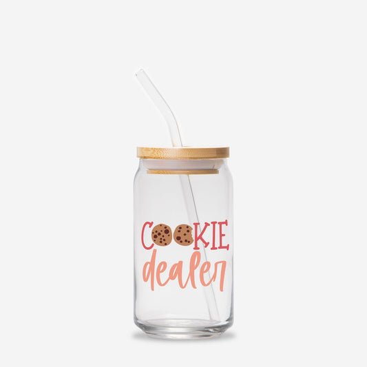 Cookie Dealer Glass Can 16oz