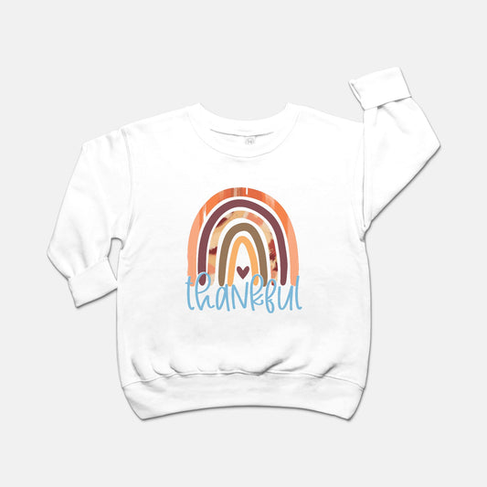 Thankful Toddler Crew Neck Sweatshirt