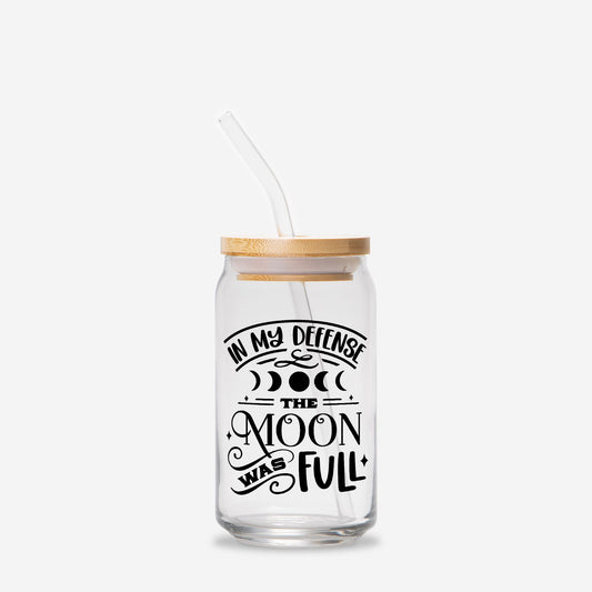 Full Moon Glass Can 16oz