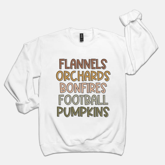 Fall Things Unisex Crew Neck Sweatshirt