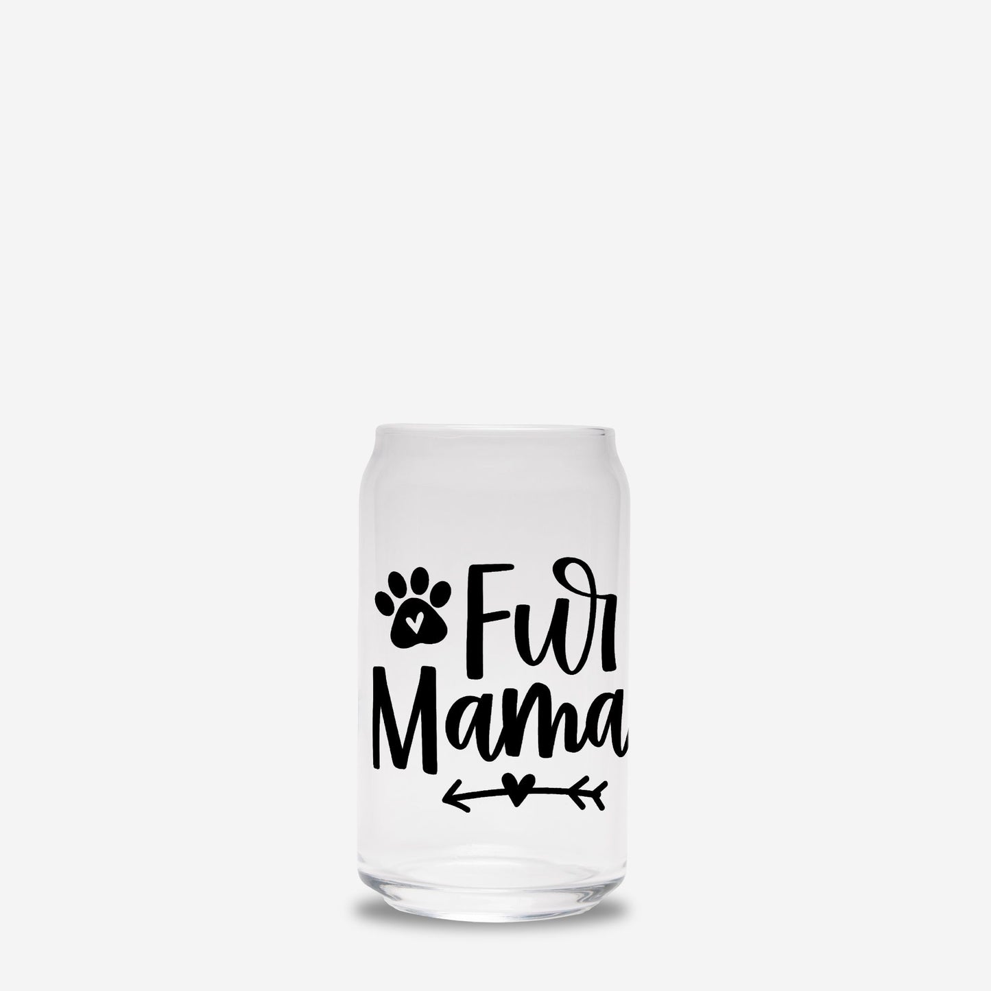 Fur Mama Glass Can