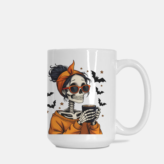 Halloween Skeleton Mug