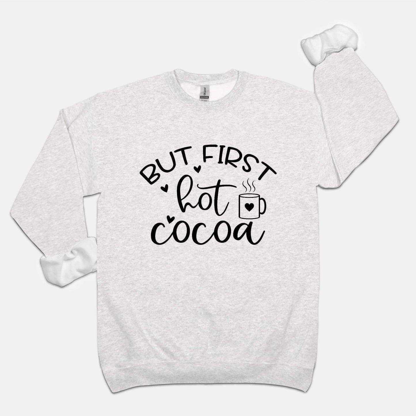 First Hot Cocoa Unisex Crew Neck Sweatshirt