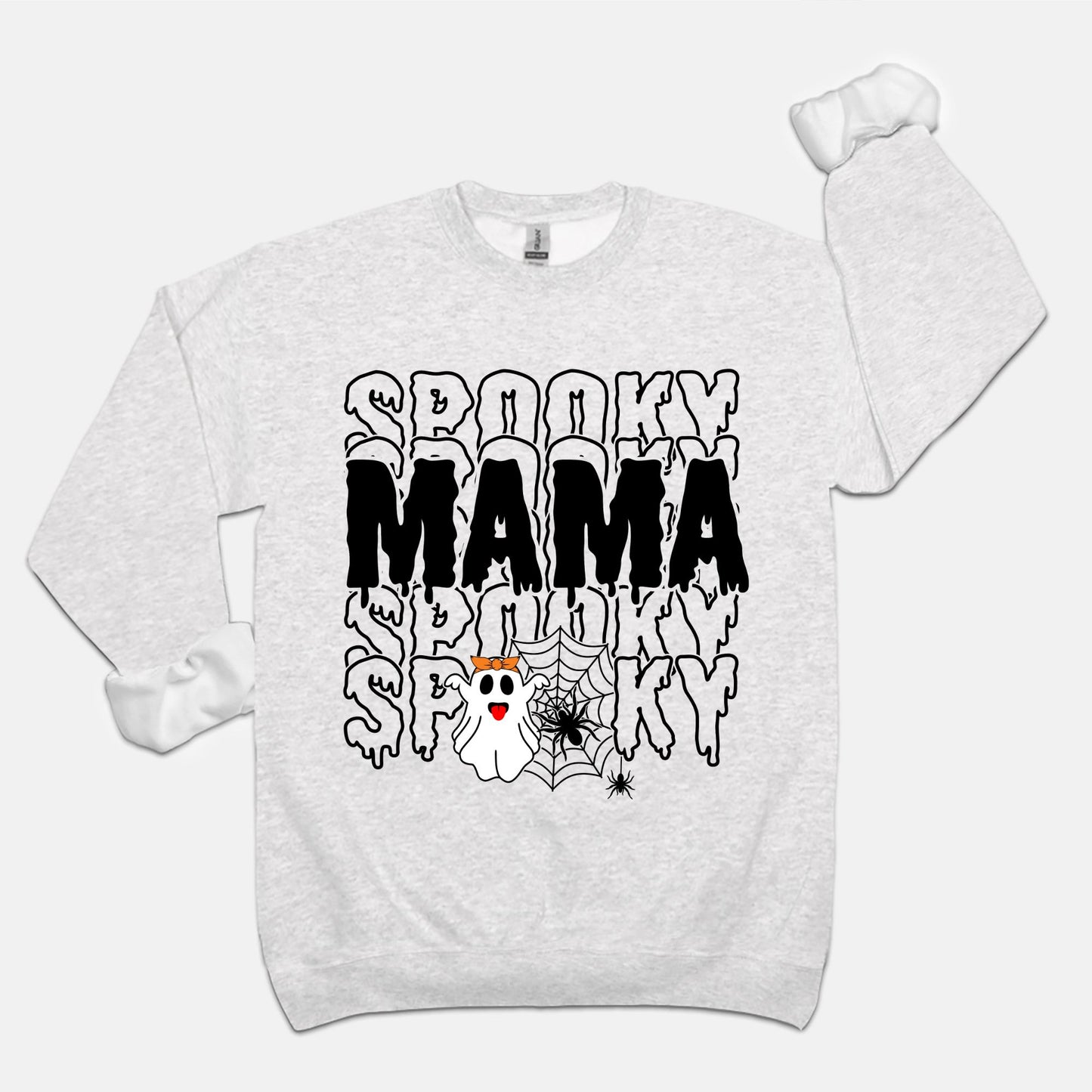 Spooky MamaUnisex Crew Neck Sweatshirt