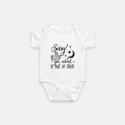 Sleep Out of Stock Baby One Piece