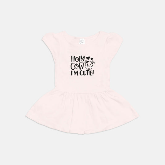 Cute Cow Baby Dress