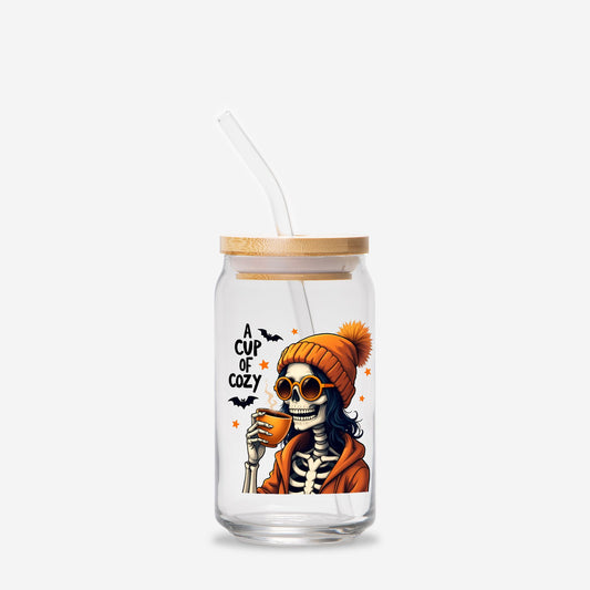 Cup of Cozy Glass Cup