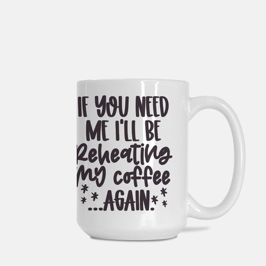Reheating Coffee Mug Deluxe 15oz.