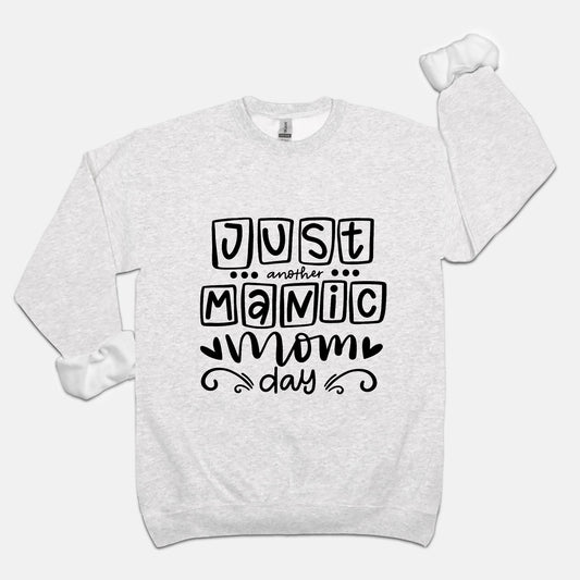 Manic MomDay Unisex Crew Neck Sweatshirt